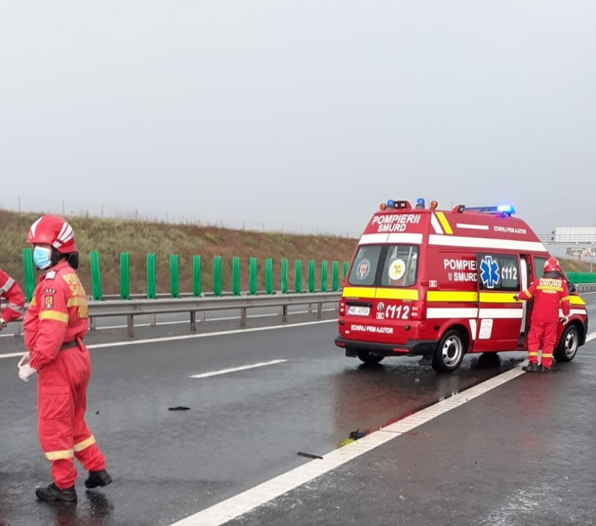 UPDATE. Accident pe Autostrada Soarelui. O persoană a ...