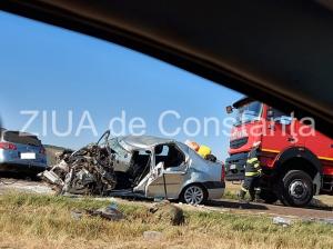 Accident grav între localitățile Hârșova și Stupina. Șoferul uneia dintre mașini spune că a fost jefuit. Ce spune Poliția   