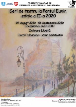 Ultimele trei „Seri de teatru la Pontul Euxin”, în acest weekend