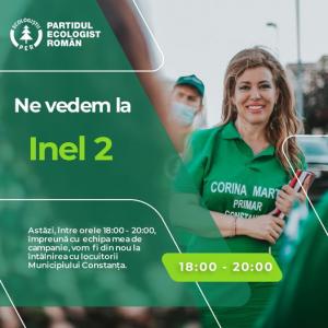 #alegerilocale2020 Corina Martin (PER) se întâlnește cu locuitorii din cartierul constănțean Inel 2