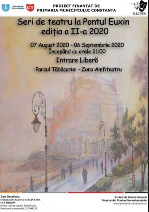 Stagiunea estivală „Seri de teatru la Pontul Euxin” se apropie de final