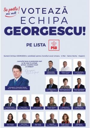 #alegerilocale2020 Daniel Georgescu, primarul PSD de la Limanu- “Modernizarea comunei și proiectele vor continua în forță, după o strategie pe termen lung”