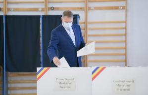 Preşedintele României a votat! Mesajul lui Klaus Iohannis 