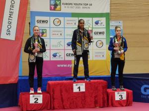 Tenis de masă Elena Zaharia, din Constanța, pe podium la Europa Top 10