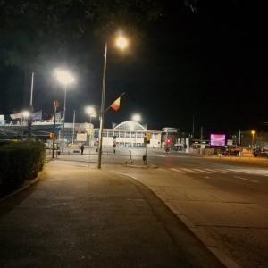 Constanța pustie. Aseară de la Casa de Cultură la Gara CFR (Fotoreportaj)   