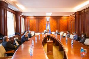 Președintele CJC, Mihai Lupu, întâlnire cu reprezentații mediului academic. Ce subiecte au dezbătut
