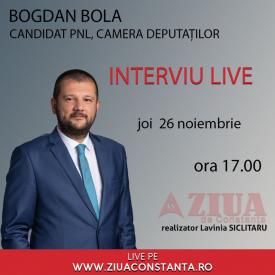  #alegeriparlamentare2020Bogdan Bola, candidat PNL pentru Camera Deputaților, vine la ZIUA Electorală  