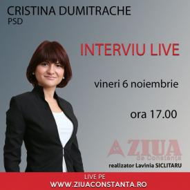 #alegeriparlamentare2020 Cristina Dumitrache, candidat PSD la alegerile parlamentare, vine la ZIUA Electorală 