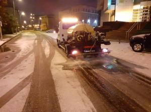 Primăria Municipiului Constanța a scos utilaje de deszăpezire pe străzile din oraș 