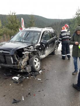 Accident grav în Suceava. Șapte persoane rănite (galerie foto)