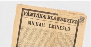 4 decembrie 1888 - Apare la București revista Fântâna Blanduziei 
