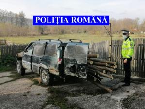 Controale ale polițiștilor, pentru protejarea fondului forestier