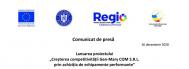 Comunicat de presă Lansarea proiectului  „Creșterea competitivității Gen-Mary COM S.R.L.  prin achiziția de echipamente performante” 