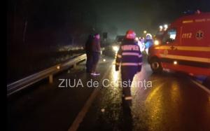 Tragedie pe Autostrada A 2 în noaptea de Crăciun. Accident rutier grav. Un mort și un rănit 