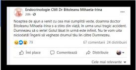 Celebru medic endocrinolog, din Constanța, mort în Ajunul Crăciunului în accident pe A2