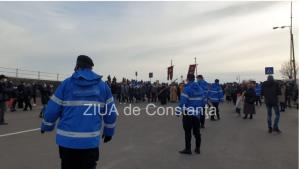 Jandarmeria Constanța, despre numărul oamenilor prezenți la ceremonia de Bobotează 