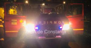 Incendiu la Siminoc. O casă a luat foc 