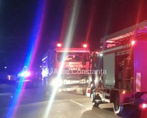 Incendiu la Ghindărești-județul Constanța