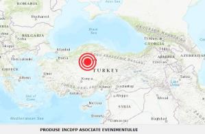 Cutremurul, de suprafață, care i-a speriat pe turci în această noapte