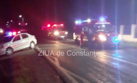 UPDATE Accident rutier grav la 23 August-județul Constanța. O mașină a intrat într-un copac. O victimă    