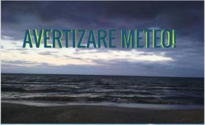 Alertă meteo. Cod Galben în zona litorală a județelor Constanța și Tulcea