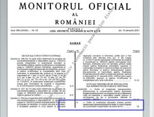 A fost desemnat reprezentantul României în Grupul de coordonare a exporturilor de arme de foc. Este comisar-șef în IGPR