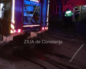 Incendiu în orașul Ovidiu