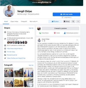 Primarul Chițac „Și vă mai promit un lucru. Vom avea în fiecare an noi hectare de parc!”. Ce l-a supărat pe edil