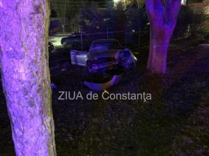UPDATE Constanța. Accident rutier grav. Cu poliția după el a ricoșat în sensul de la Palazu Mare. Șoferul a fugit (galerie foto) 