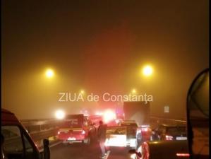 Cod Galben de ceață în Dobrogea. Poliția Rutieră avertizează