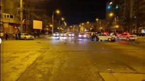 Oficial de la IPJ. Accident în Constanța. Un polițist și pasagerul unei mașini răniți. Dinamica accidentului