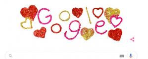 Google a creat un Doodle nou. Ziua Sfântului Valentin. Cum se sărbătorește Ziua îndrăgostiților la Constanța 