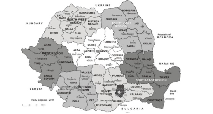 CiteÈ™tedobrogea Ultima ReformÄƒ MajorÄƒ Administrativ TeritorialÄƒ A Romaniei A Avut Loc In UrmÄƒ Cu 53 De Ani