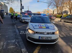 Constanța Pieton rănit în urma unui accident rutier la intersecția străzilor Baba Novac și Soveja    