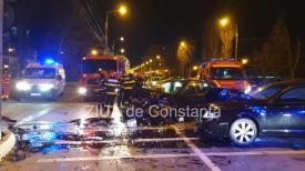 LIVE Accident rutier grav în Mamaia. Intervine Descarcerarea          