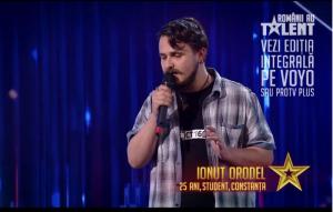 Românii au talent Ionuț are 25 de ani, este din Constanța, și a plecat acasă cu patru de DA. Impresionantă poveste de viață   