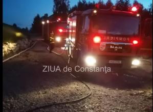  Incendiu la Viișoara-județul Constanța 