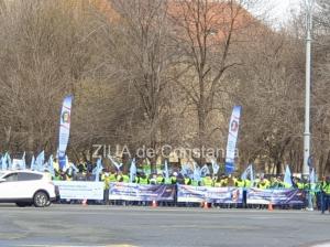 „Respectați legea salarizării!“ Polițiștii, protest de ziua lor în fața Ministerului Afacerilor Interne        