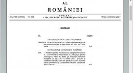 A fost publicată în Monitorul Oficial Hotărârea de Guvern care prevede alte restricții de circulație și reguli noi pentru agenții economici 