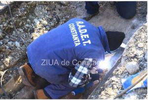 RADET Constanța Lucrările de eliminare a avariei din zona Capitol, finalizate