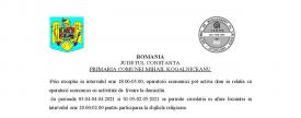 Comitetul Local pentru Situații de Urgență a fost convocat la Primăria Mihail Kogălniceanu. Ce decizii s-au adoptat