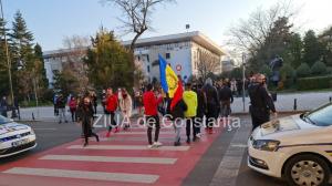 Protest Constanța-ziua a cincea. Manifestanții au schimbat tactica. Vezi ce au făcut  
