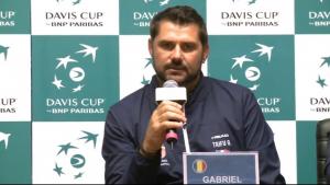 Fostul jucător de tenis Gabriel Trifu, la 46 de ani. În 1998, a câştigat BCR Open Romania alături de Andrei Pavel