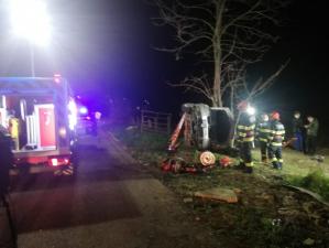 Accident rutier grav, pe DJ 245, în județul Vaslui. Trei victime cu vârste între 14 și 20 de ani 