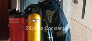 Incendiu, în ziua de Paște, la un apartament din Constanța  