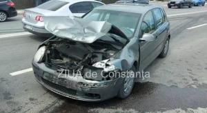 Județul Constanța Accident rutier la ieșire din 23 August. Două mașini, avariate  