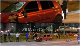 Constanța. Două accidente în câteva minute. Au fost implicate trei autoturisme și o bicicletă. Două victime (galerie foto+video)        