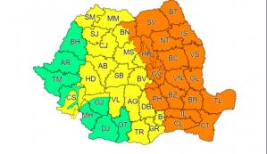 Avertizare meteorologică Cod portocaliu de ploi torențiale în jumătate din țară, inclusiv Constanța