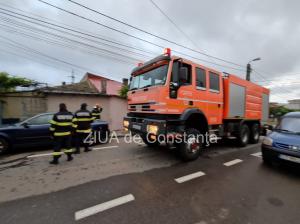 Explozie și fum negru în municipiul Constanța (galerie foto+video)