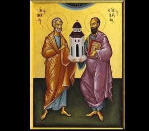 Sfinții Apostoli Petru și Pavel. Cui spunem, azi, La mulți ani! 